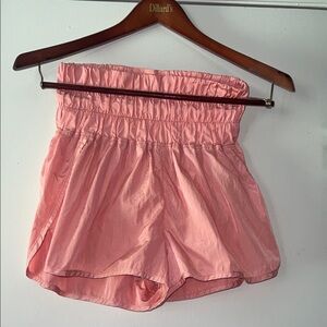 FP Movement by Free People High Waist Pink Shorts